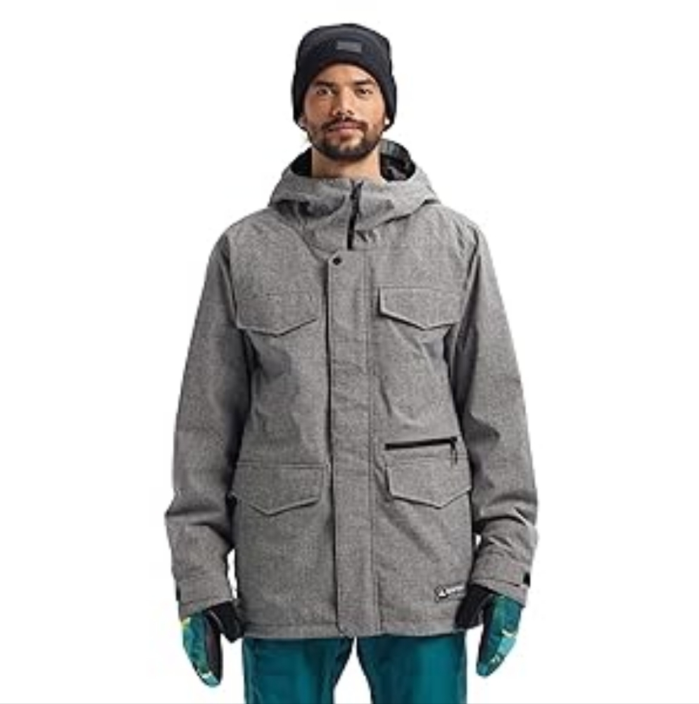 Burton Mens Covert Jacket, Bog Heather